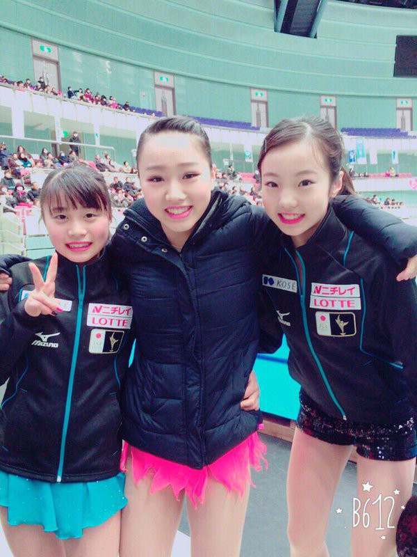 本田真凜 ほんだまりんちゃん 14才 中学2年生 フィギュア世界ジュニア選手権 初出場 初優勝 妹 本田望結ちゃんも祝福 動画10本 子役タレント応援ブログ