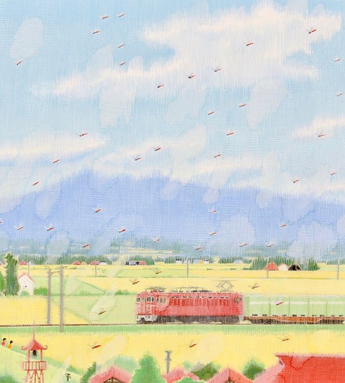 箱根成川美術館「齋正機展 新世代の日本画～やさしく、あたたかな絵