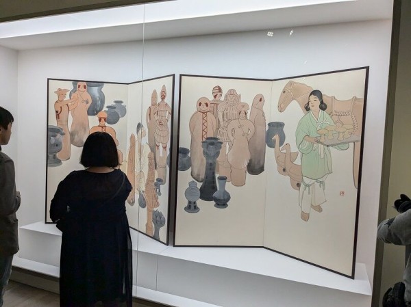 日光彫 アートパネル　迎清臣　民芸　工芸　昭和レトロ　迎刀　ジャパニーズモダン 東京国立近代美術館「ハニワと土偶の近代」レポート。 : 高村光太郎