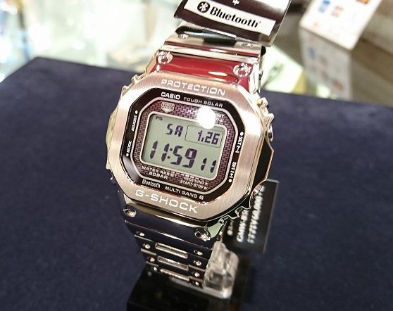 CASIO G-SHOCK フルメタルシルバーモデル２０％OFF!! : 1950年創業