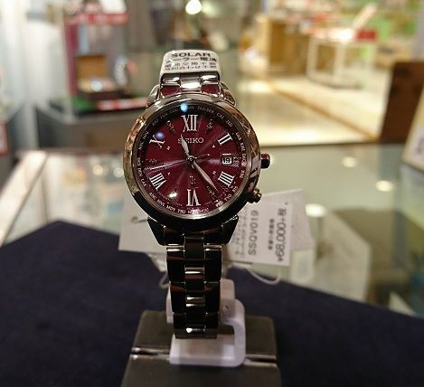 セクシーなワインレッド！SEIKO LUKIA 20％OFF!! : 1950年創業 Koyo