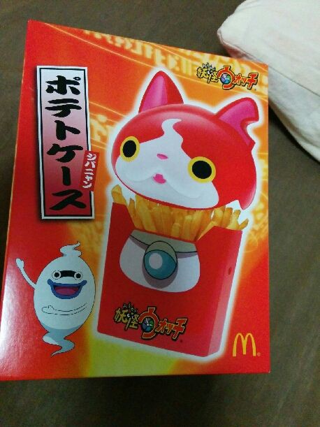 妖怪ウォッチ ジバニャンポテトケースinマクドナルド 黒田のブログもどき