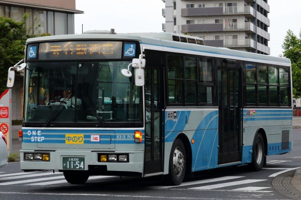 関東鉄道 9319rg 全国バス巡り備忘録