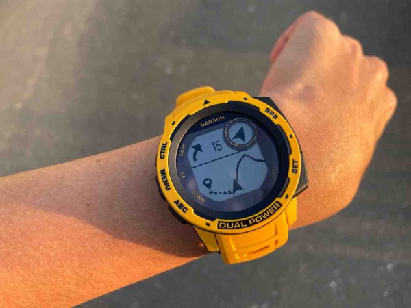 レビュー】ガーミンのソーラーGPSウォッチ Instinct dual power は登山