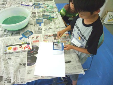 6月子どもアート教室 モダンテクニック 九州産業大学美術館web日誌