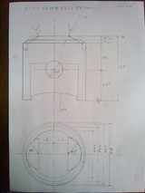 ヨシムラXR80用ボアアップピストン検証 : ksyellowmonkyのブログ