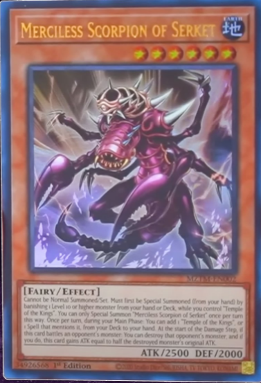 遊戯王 海外TCG「Maze of the Master」詳細画像！王家の神殿、セルケト