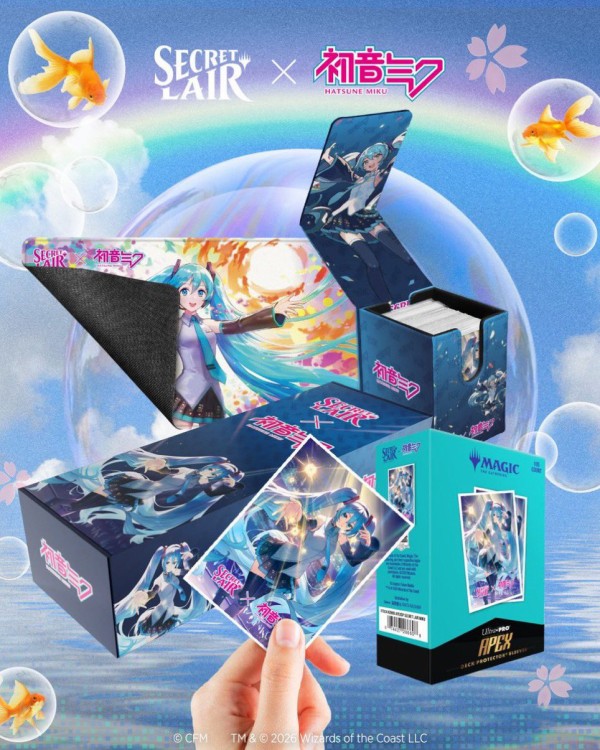 24時間限定】MTG 初音ミクコラボ商品が受注開始！抽選販売のサプライ