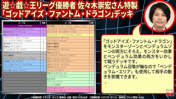 遊戯王 ゴッドアイズ ファントム ドラゴン使用デッキレシピが公式にて公開 遊戯とヴァンガード