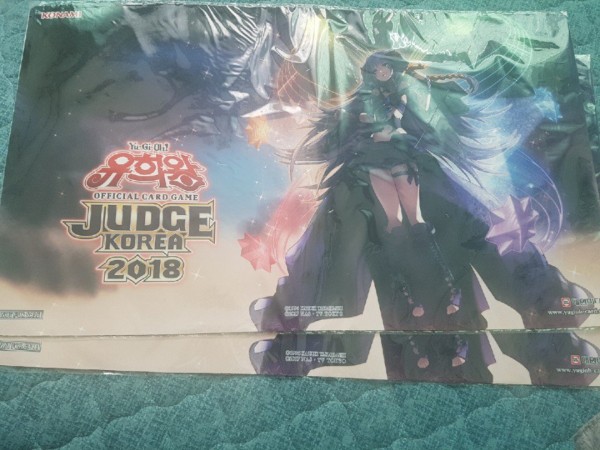遊戯王プレイマット アジアKOREA JUDGE 2018 夢幻崩界イヴリース 遊戯王プレイマット アジアKOREA JUDGE 2018 夢幻崩界イヴリース
