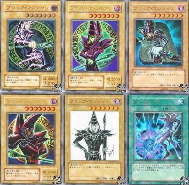 遊戯王 ブラック マジシャンはどのイラスト使う 遊戯とヴァンガード