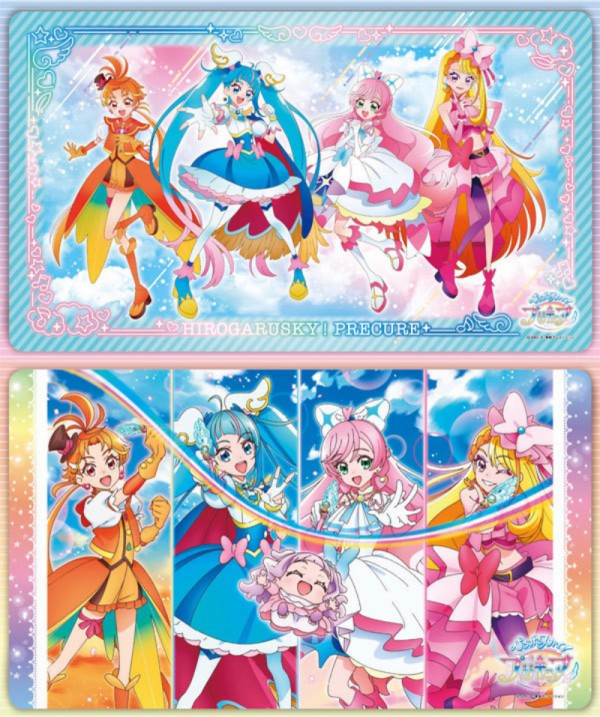 ひろがるスカイ!プリキュア スリーブ、プレイマットが予約開始