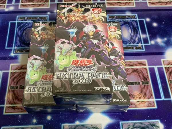 遊戯王 エクストラパック19開封結果3箱 遊戯とヴァンガード