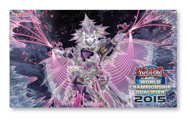 本日価格】遊戯王 WCQ2015 プレイマット エルシャドールアノマリリス