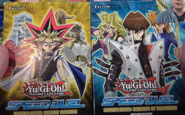 遊戯王 海外 Speed Duel Starter Deck Destiny Masters Duelists Of Tomorrow 実物画像 スピードデュエルデッキ 遊戯とヴァンガード