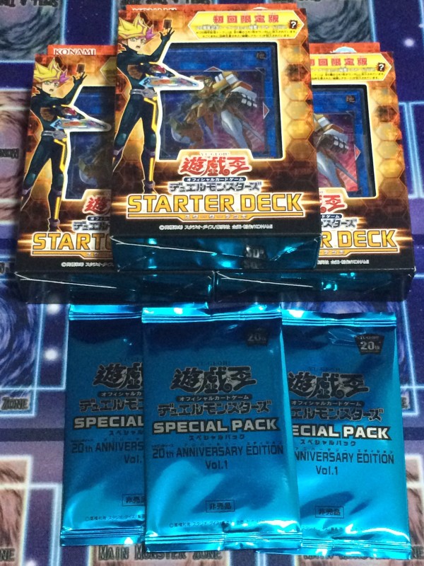 遊戯王 スターターデッキ2018 開封結果3箱 秘蔵レアカードが 遊戯とヴァンガード