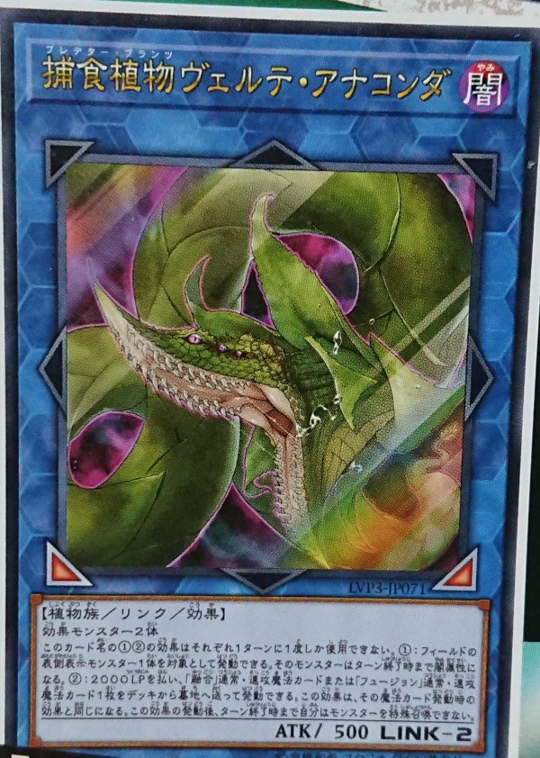 遊戯王最新情報 Link Varins Pack 3 L G D 神聖魔皇后セレーネ 捕食植物ヴェルテ アナコンダ フラゲ画像 リンク ヴレインズ パック3 遊戯とヴァンガード