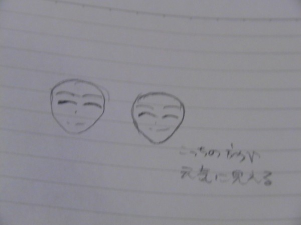 ヒガシューの絵初心者への漫画風イラスト講座2 笑顔編 まぁ自分も初心者だがｗｗ ヒガシューのブログ