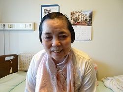 H30.07.17㈫ 笑顔・リハビリ・体重測定 : 意味性認知症のYumiさんと歩む