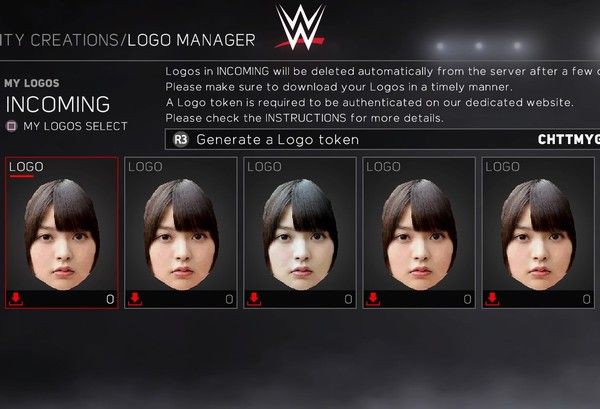 Wwe2k17 上坂すみれ プーチンのマネージャーに就任の巻 顔作成者バトル 超絶セクシークイーン Kuma16 スクショ メモ帳 置き場