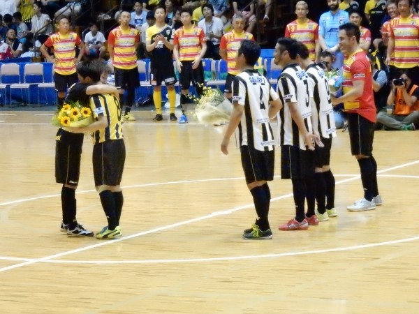 17 5 7 日 甲斐選手引退試合 町田市総合体育館 16年後の笑顔 Futsal Philosophy フットサル フィロソフィー