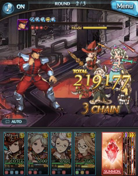 グラブル Vs ベガ 難易度maniacは サイコクラッシャー 前のhpに注意 くまのゲームblog グラブル奮闘中