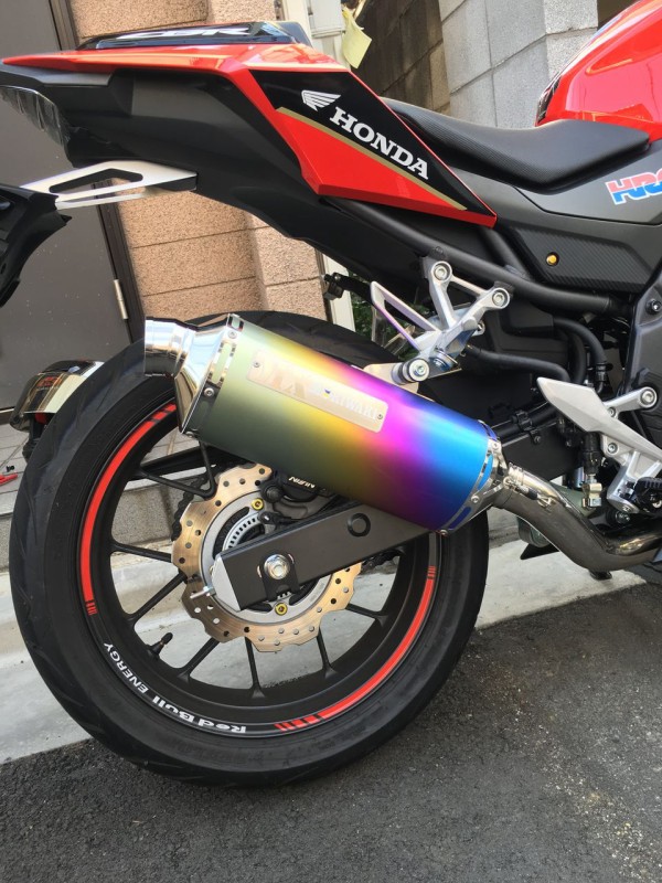☆モリワキ☆ EBL-NC47 フルエキマフラーCBR400R 紛らわし