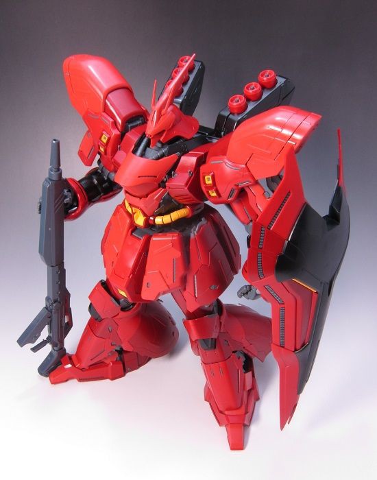 1/100 MG サザビー ver.ka 製作 1 ストレート組み : kumakinoのブログ