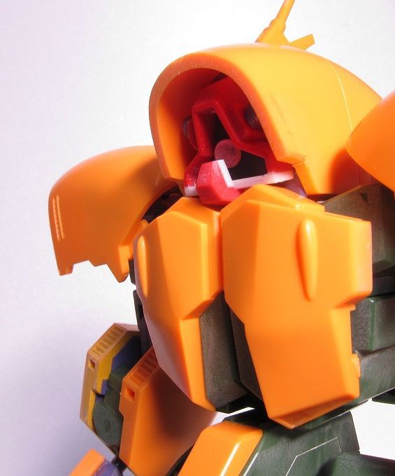1/144 HGUC アッシマー 製作 3 (顔改修） : kumakinoのブログ
