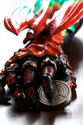 【USED】仮面ライダーオーズ／ANKHビッグサイズ可動フィギュア／プレバン 仮面ライダーオーズ アンク ANKH プレミアムバンダイ限定 ビッグサイズ