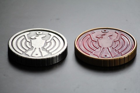 ダイキャスト製セルメダルスイングが袋で届いたんだよ : 熊山准のおブログ