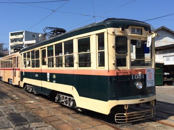 長崎 浦上車庫の保管電車たち 保存車めぐりの記録