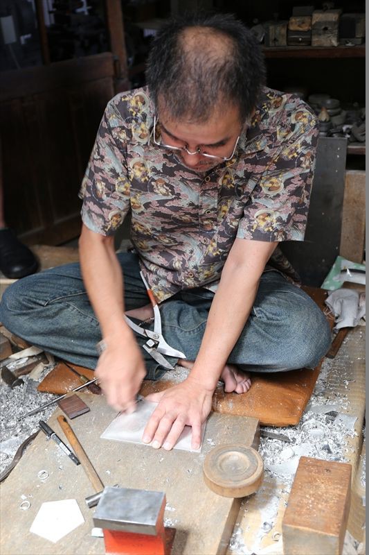 錫器作家 今井章仁先生 工房見学@錫 大阪 東大阪 : くらくらな日々Z