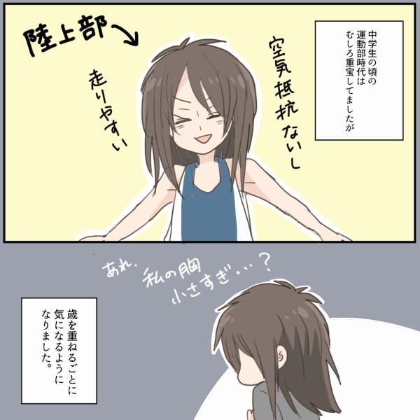 貧乳コンプレックスをこじらせた話1 私のお胸事情 会社員倉間のまいにちホリデー Powered By ライブドアブログ