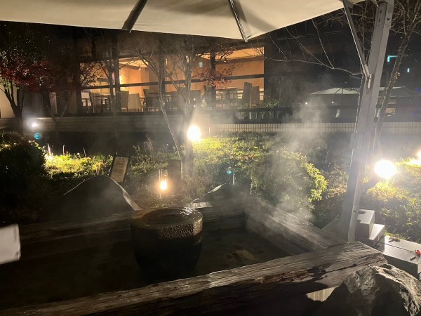 里山の休日京都烟河_足湯-2