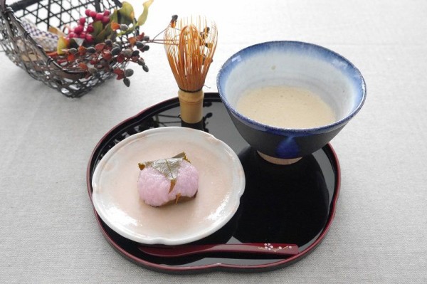 セリアの高見え和トレーでティータイム お土産の 因島のはっさくゼリー くらすき すっきり心地よく暮らす小さな工夫