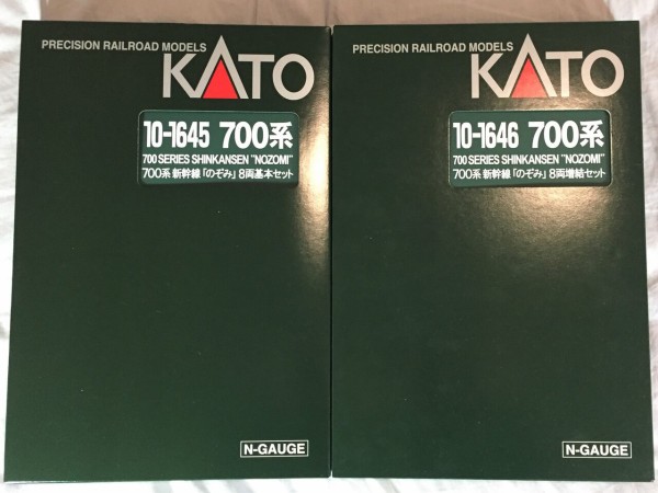 最新ロット　Kato 10-1645 10-1646 700系　のぞみ　16両 KATO 700系新幹線のぞみ16両セット10-1645 10-1646