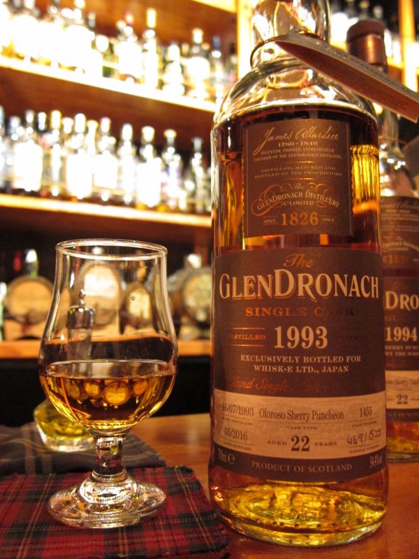グレンドロナック 22年 1993-2016 54.4% #1455 ウィスクイー向け  