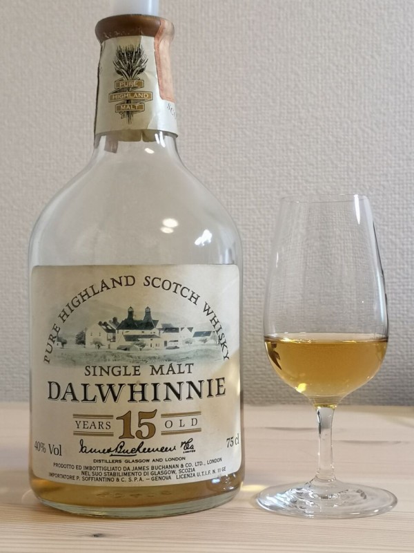 ダルウィニー 15年 1980年代流通 40% PURE HIGHLAND表記 : くりりんの