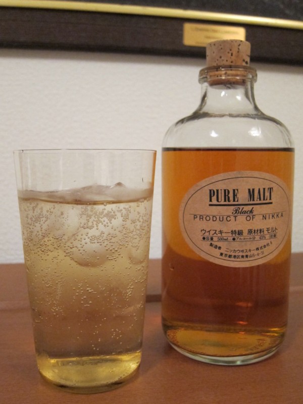 ニッカ ピュアモルト ブラック 1980年代流通 特級表記 : くりりんの