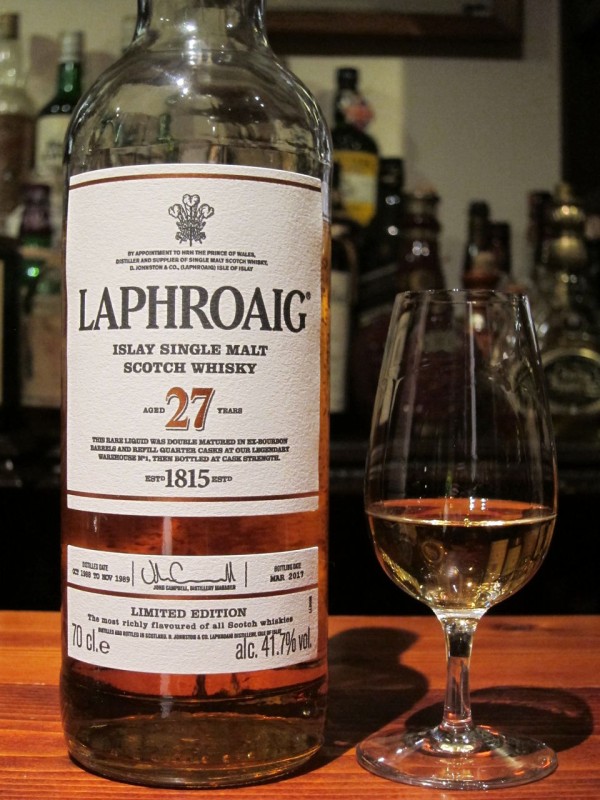ラフロイグ27年 リミテッドエディション  LAPHROAIG ラフロイグ 27年 リミテッドエディション 2017 41.7% : くりりんの