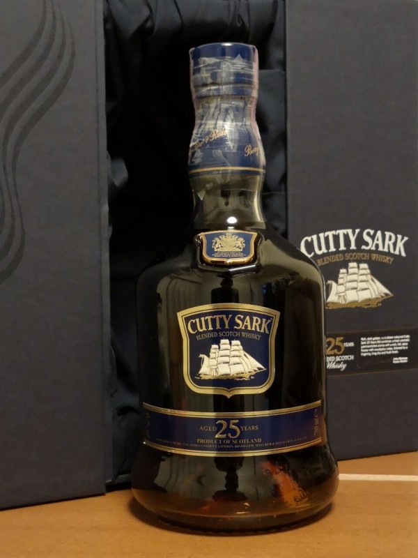 カティサーク 25年 2010年頃流通品 45.7% : くりりんのウイスキー置場