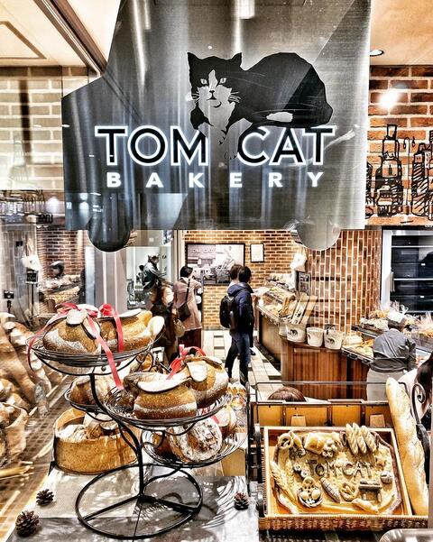 ネコ好きにはたまらない！ネコまみれのNY風ベーカリー【TOM CAT BAKERY（トムキャットベーカリー）横浜店】実食口コミブログ :  くろにゃんの孤高のグルメ旅