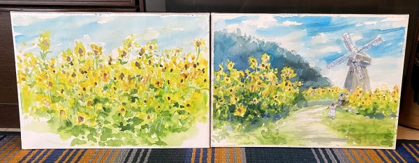 鶴見緑地公園 7/29「夏の丘＃3」🌻余談：我が家の防災グッズ