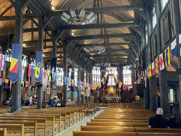 フランスの港町を巡る旅」紀行【最終目的地 オンフルール旧港】 : 水彩