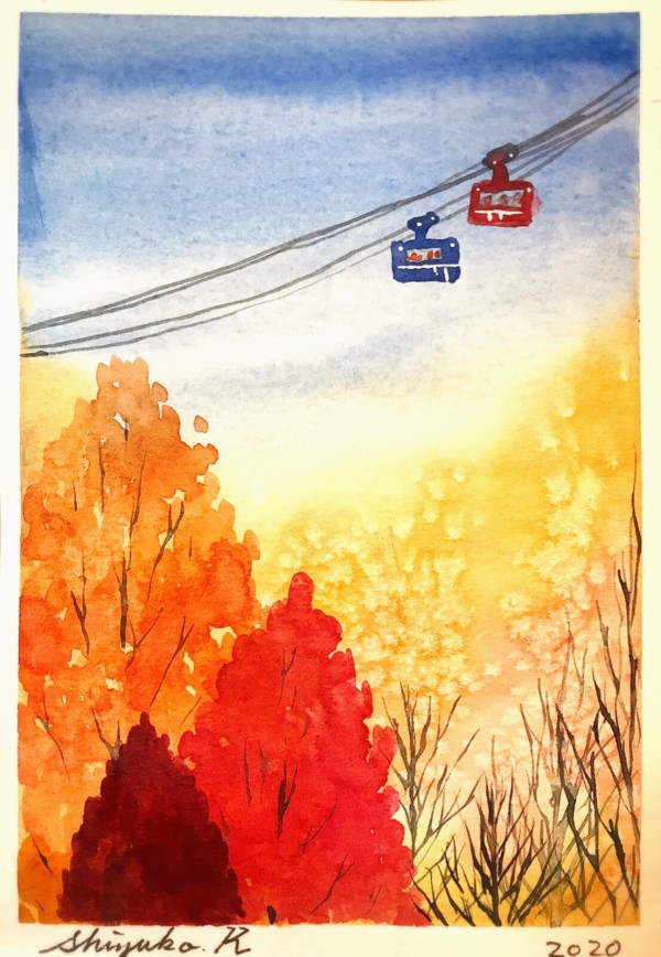 透明水彩落書きイラスト Watercolor Doodle 水彩的生活kurokawaの透明水彩画 透明水彩落書きイラスト Watercolor Doodle 水彩的生活kurokawaの透明水彩画