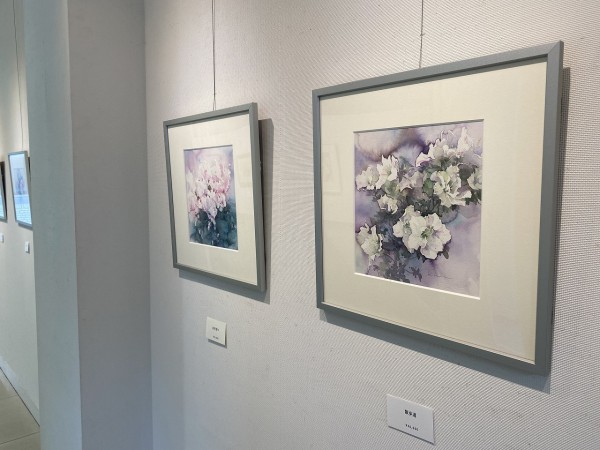 鉛筆デッサン　加藤助八「散歩」日動画廊シール　1977年宇宙展出品作 加藤喜久美さんの個展に行ってきました🌹【大阪・茶臼山画廊