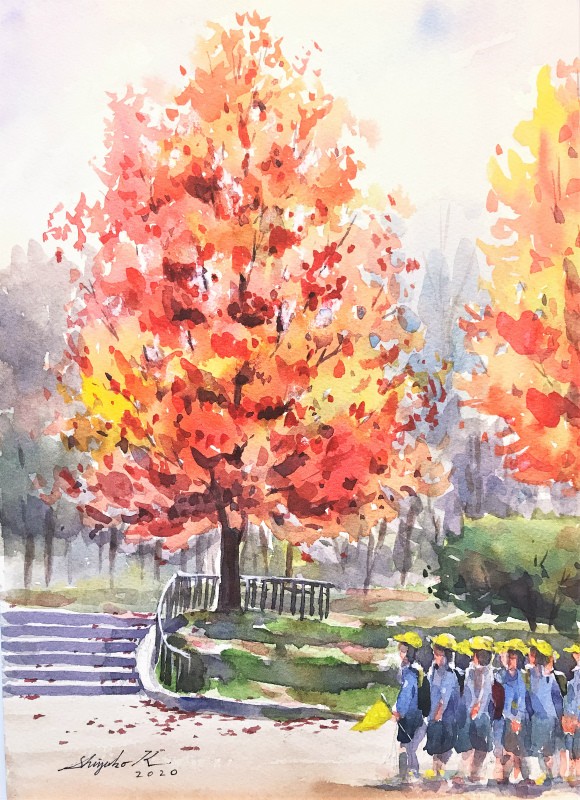 鶴 十帆 59x77cm 水彩画 日本の鶴の水彩画、オリジナルアート、白黒の