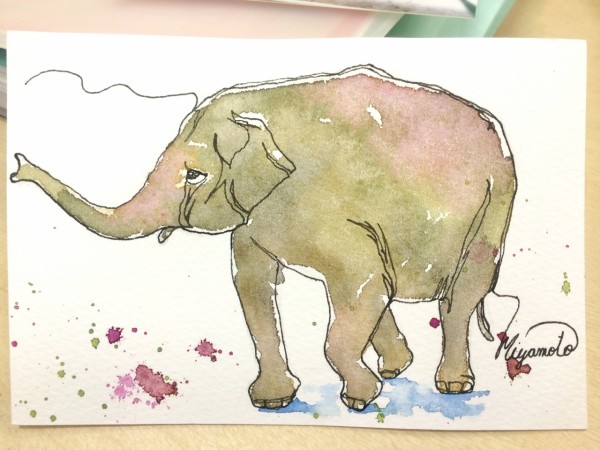 カルチャーハウス香里ケ丘一本線スケッチ講座 動物 スパッタリング マッチ絵の具ブーム 水彩的生活kurokawaの透明水彩画 カルチャーハウス香里ケ丘一本線スケッチ講座 動物 スパッタリング マッチ絵の具ブーム 水彩的生活kurokawaの透明水彩画