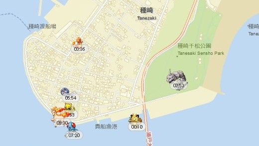 今日の種崎 桂浜vision 高知でポケモンgo